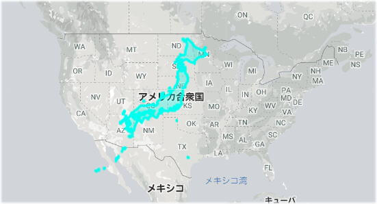 北海道の大きさ